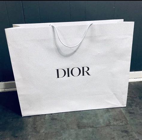 dior shopping paper bag|dior designer tote bag.